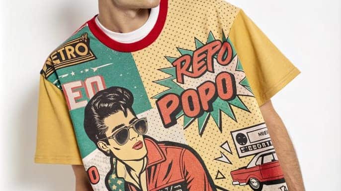 A variety of T-shirt designs showcasing different styles and graphics.