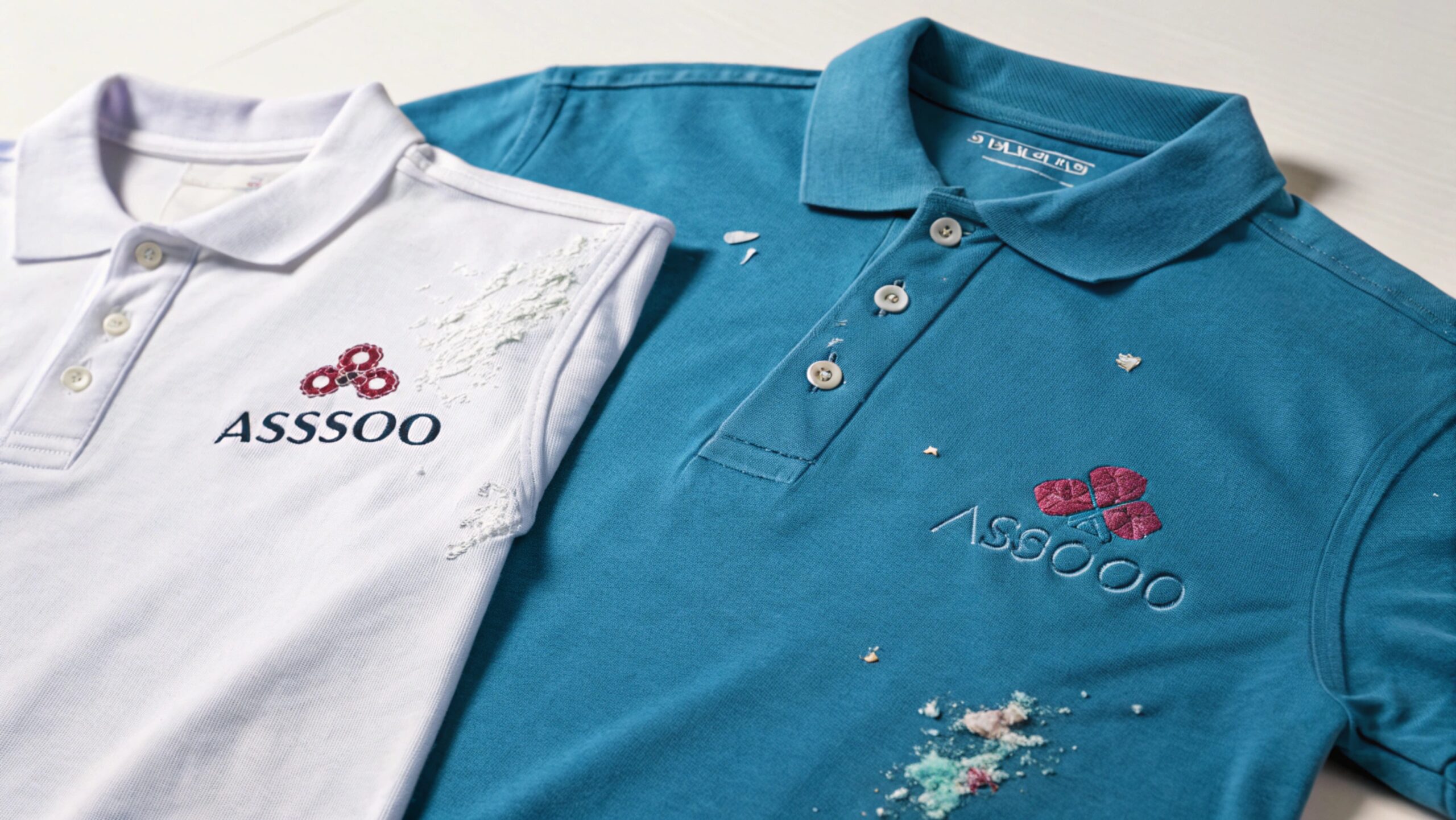 Comparative wear and wash test results for screen printing vs embroidery on different fabric types
