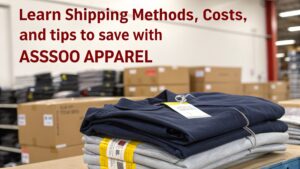 Shipping cost guide for T-shirts in 2025 with ASSSOO APPAREL